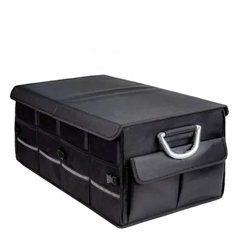 Foldable Universal Storage Box Collapsible Folding Compartments Boot Car Trunk Organizer Car Organizers