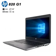 Win10 Computer For HP 820 G1 Used Laptop Core i5 RAM 8GB Business Laptop 12 inch mini laptop pc ordinateur portable