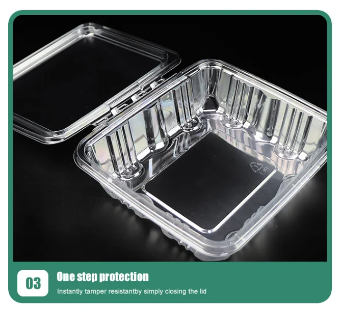 8 16 24 32 48 64 Oz Rpet Tamper Evident Container,Tamper Proof