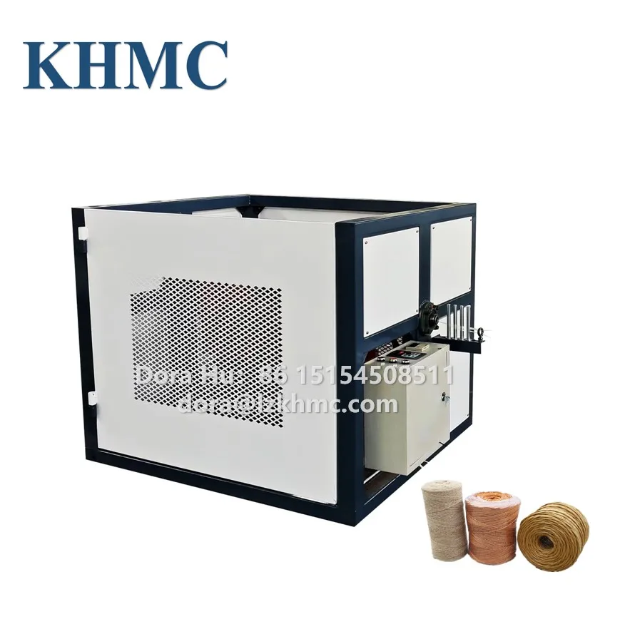PP Rope Twisting Machine Plastic Rope Twisted Twine Spool Winding Machine