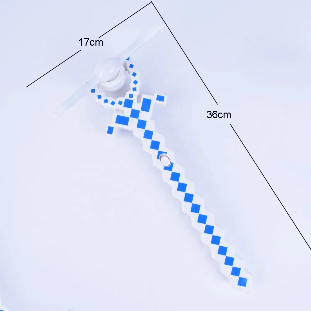 Новый стиль, продвижение, ветряная мельница, палочка, светящаяся меч, пиксельный светодиодный меч, игрушки