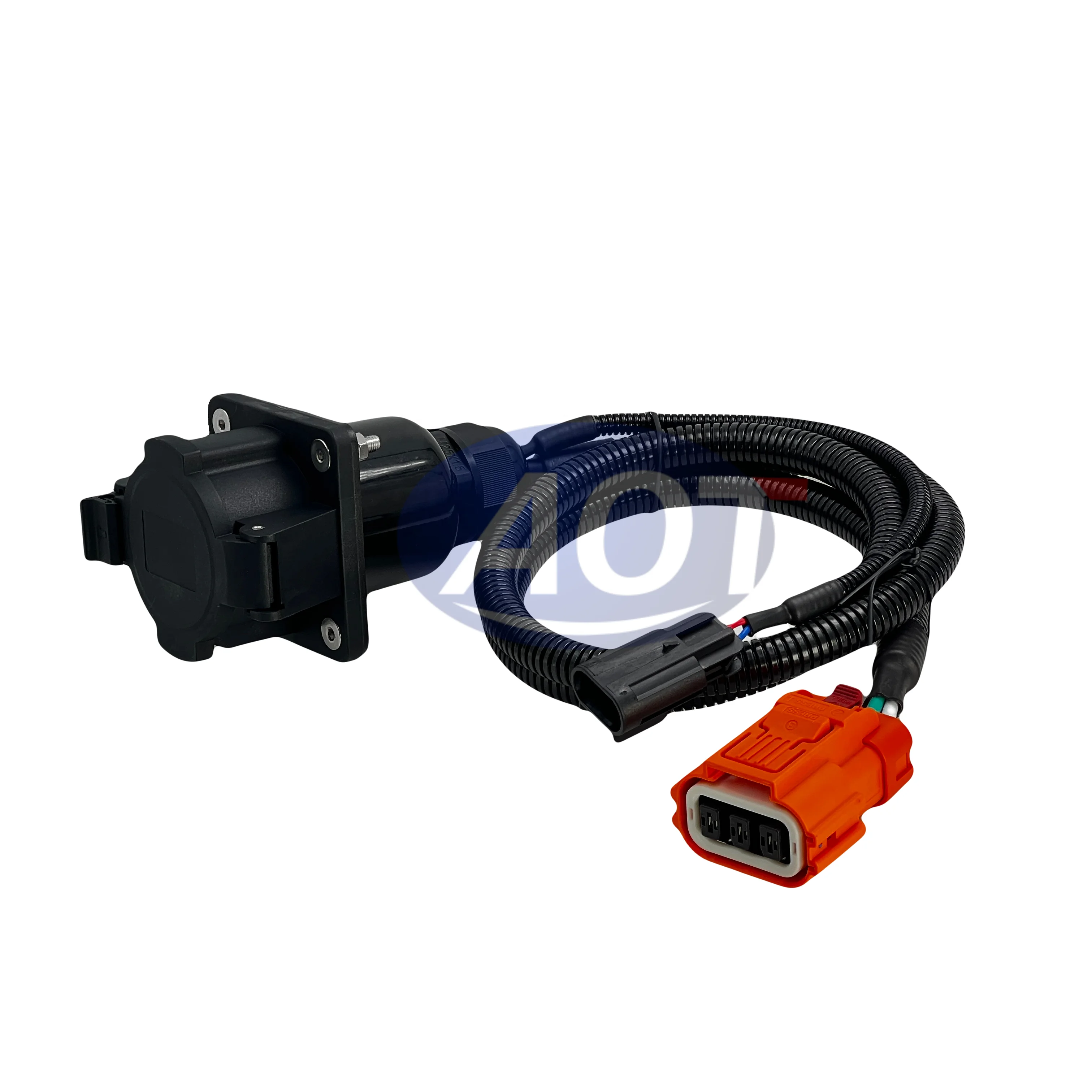 AOTAI 80A J1772 Socket Type1 EV Charging Inlet Socket with Custom Amp 633063 Aptiv 13510099 Connector Y Cable