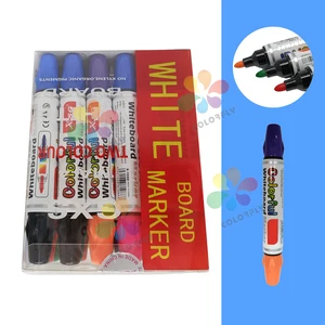 Double Top Colorful Markers High Quality Cheap Bulk Mark Pen Stationery Wholesale Custom Design White Board Marker for School
