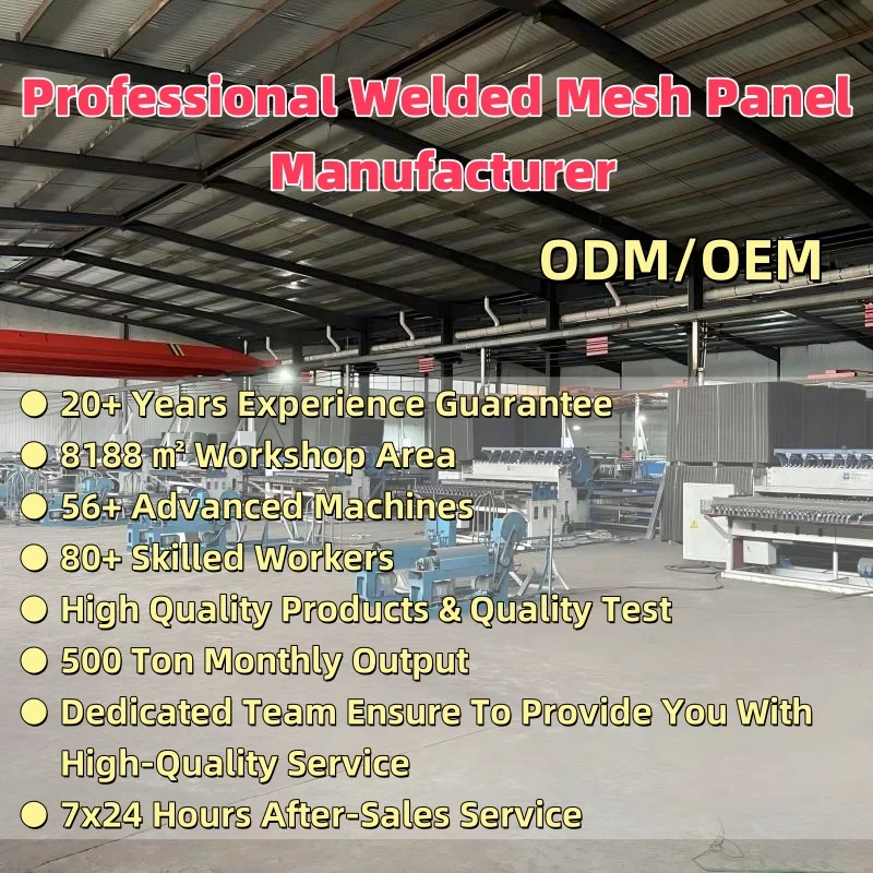 Custom Galvanised Steel Welded Mesh Sheet Fence10x10 4x4 3x3 2x2 1x2 1x1 2x4 Galvanized Welded Wire Mesh Panels