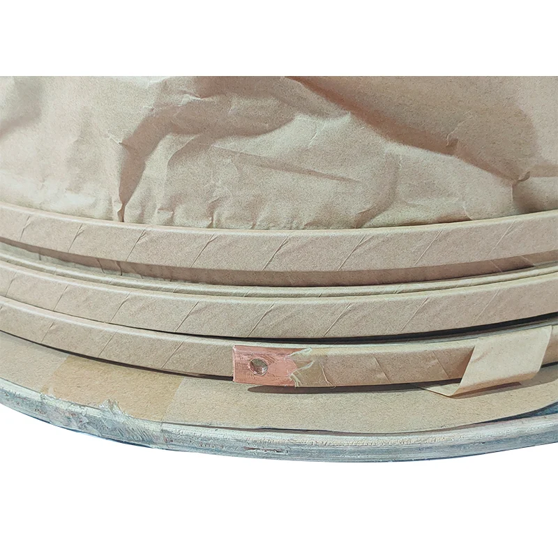 Factory Outlet High Quality Rectangular Paper Wrapped Copper Wire for Industry Cables Transformer