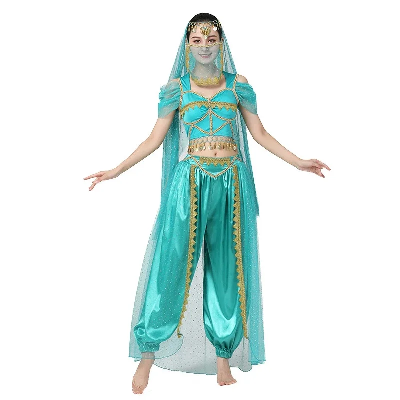 Cosplay Costume Stage Performance Dancewear Indian Dance Belly Dance Costumes Set For Women