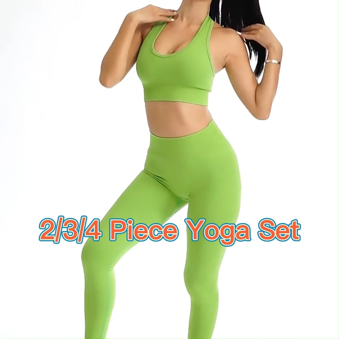 Tik Tok Custom Seamless Gym Clothing For Women Scrunch Booty Yoga