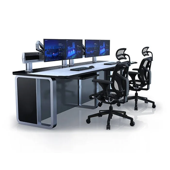 Direct Selling Operator Table Call Command Center Control CCTV Room Control Console Desk Security Console Furniture