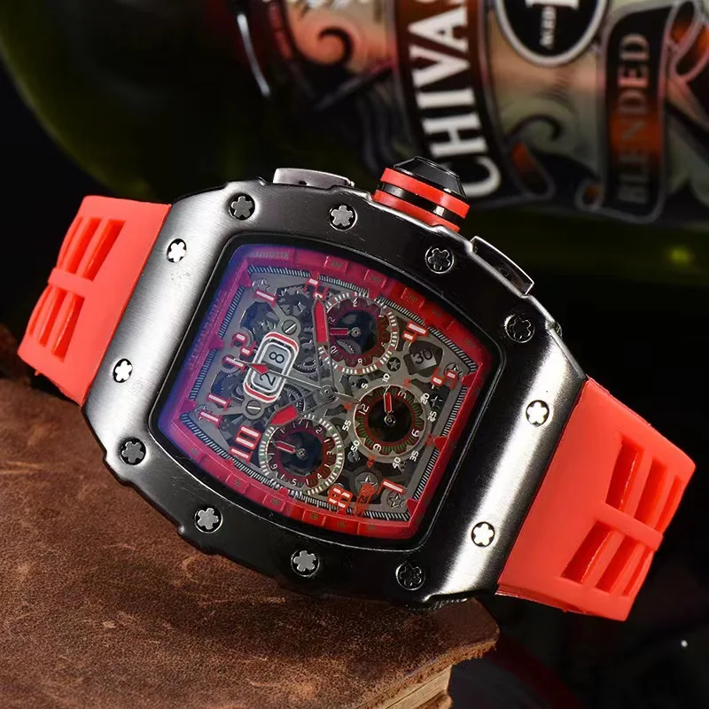 Men's Watch Richard Luxury Brand Designer Men Quartz Watches Full ...