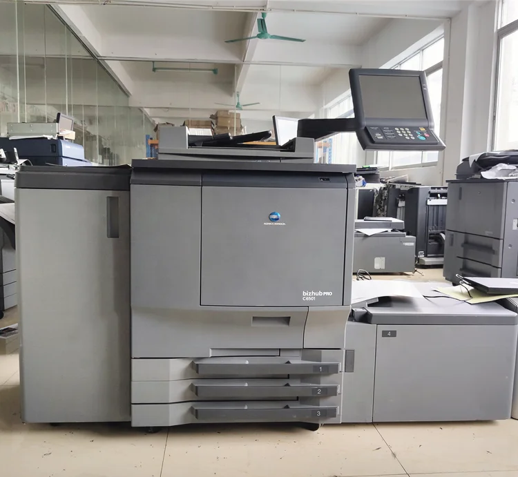 Factory Price Used Digital Press Printing Machine Konica Minota PRO C6501 C5501 Photocopy Printers  Photostat Machine