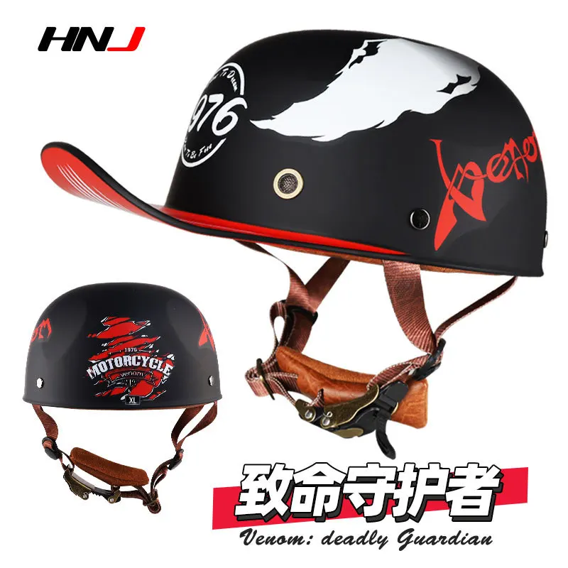 Retro DS gangster personality baseball cap helmet motorcycle