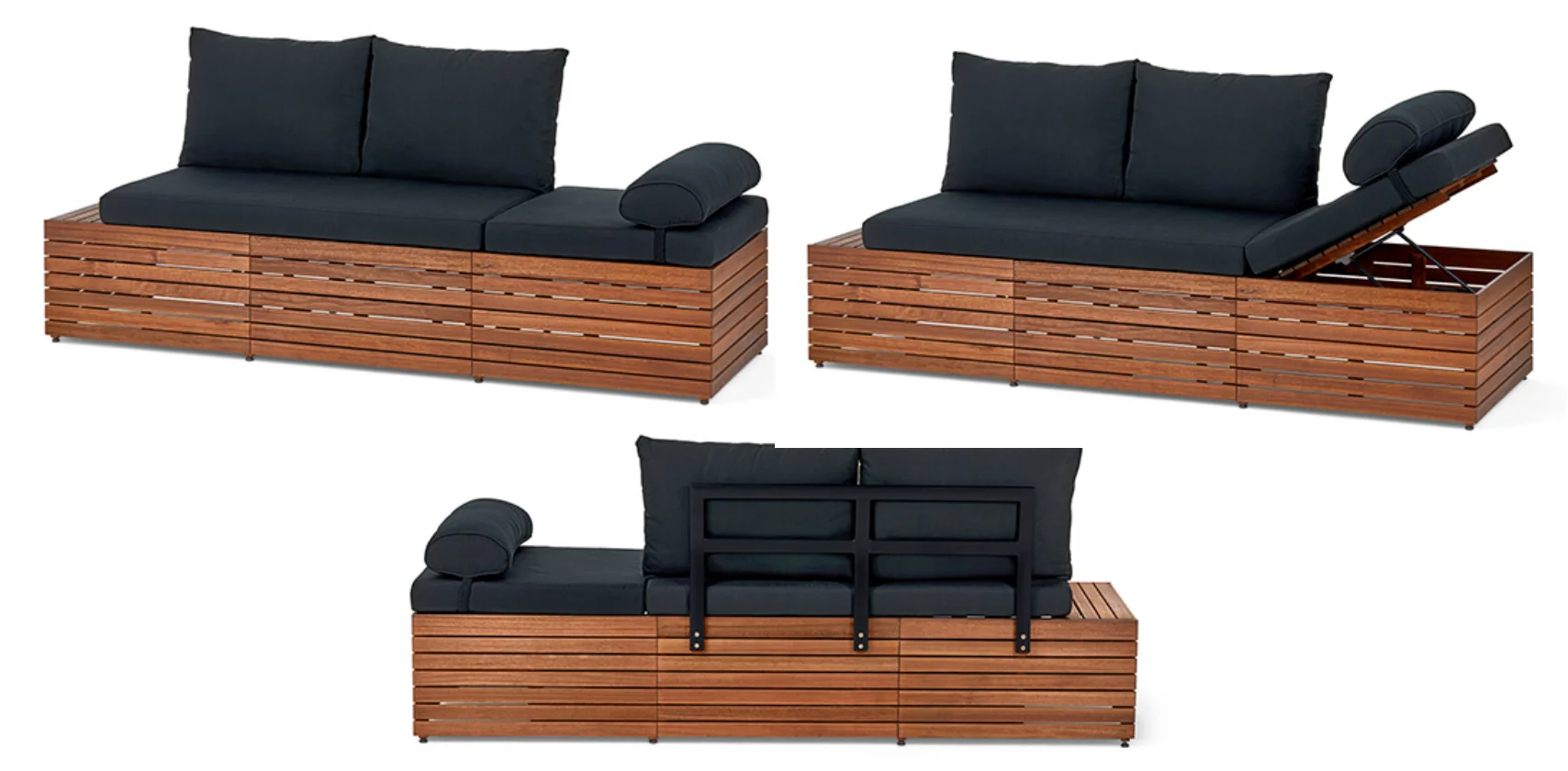 Wooden Modula 2 In 1 Garden Sofa Buy Vietnam Outdoor Wooden,Garden