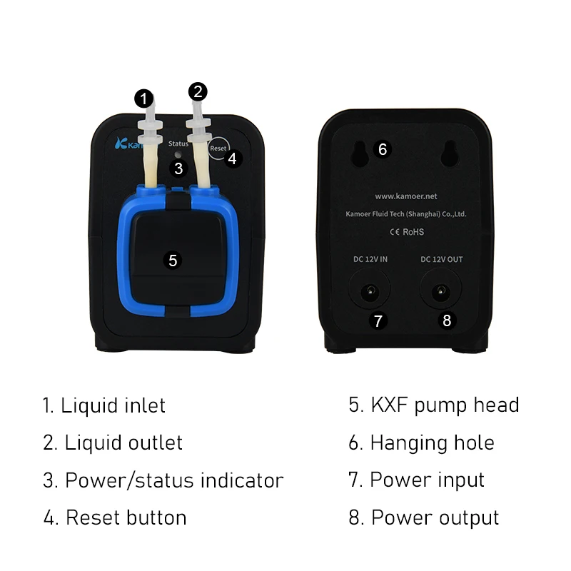 Kamoer X1 PRO 2 Dosing Pump - Intelligent Aquarium Solution