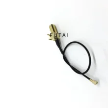 SMA Female Right Angle PCB Mount to UFL/IPEX Connector with 1.37/1.13MM Cable