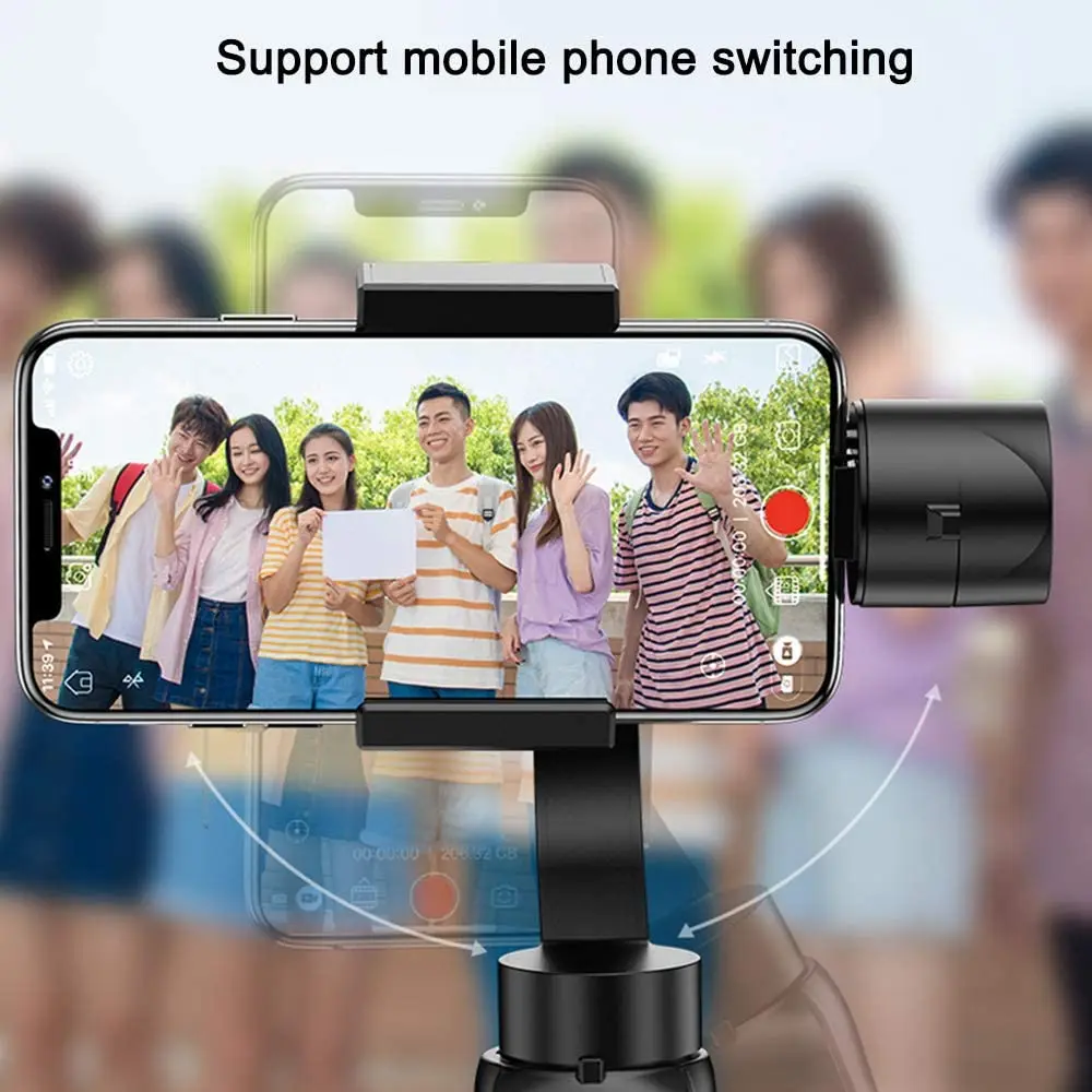 New S5B Holder Tooth 3-axis Gimbal Electric Taking Photo Video Phone Stabilizer Anti Portable Mobile or Camera Wireless Blue 250