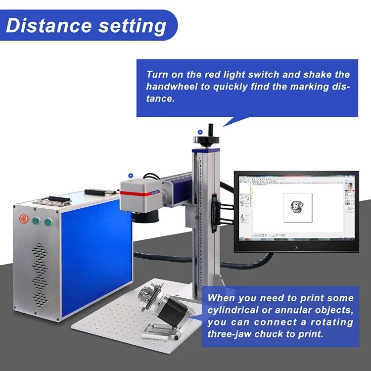 Sunlite Mopa Optical Auto Focus 3d 20w 30w 60w Color Fiber Laser Making ...