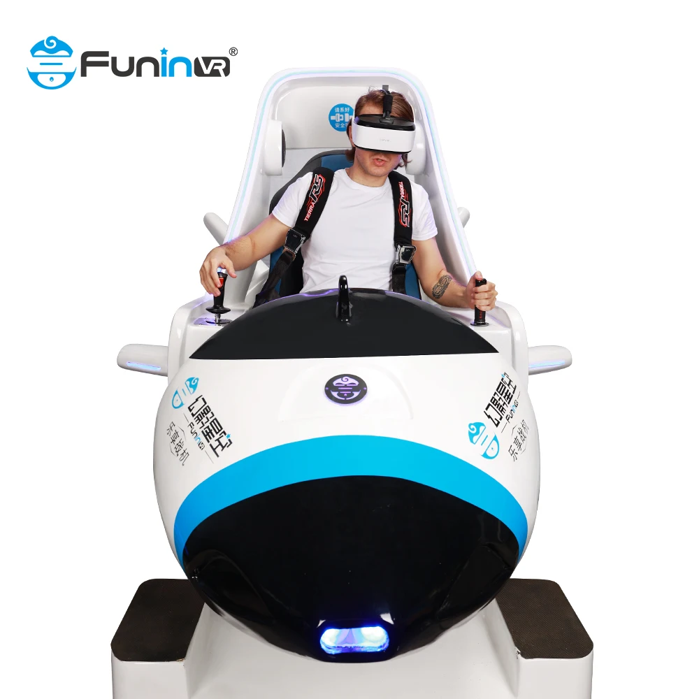 Funin VR 9DVRシミュレーター価格セスナ360フライトシミュレーターVRアーケードホールライド