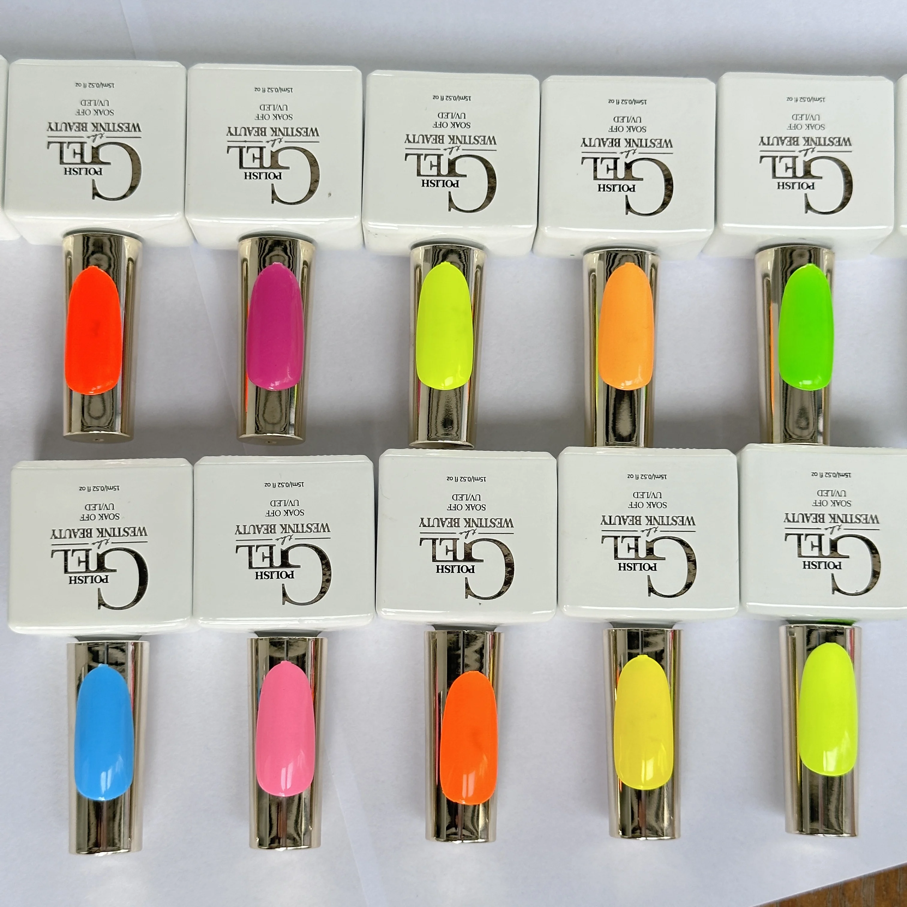 New Trend Nail Gel Colour Supplies Long Lasting High Pigment Soak Off