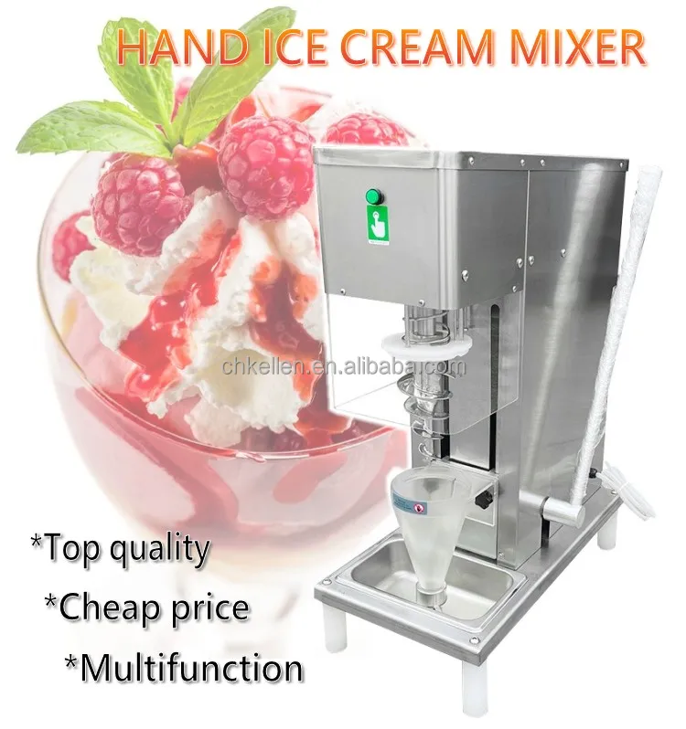 Drill Swirl Ice Cream Yogurt Blender