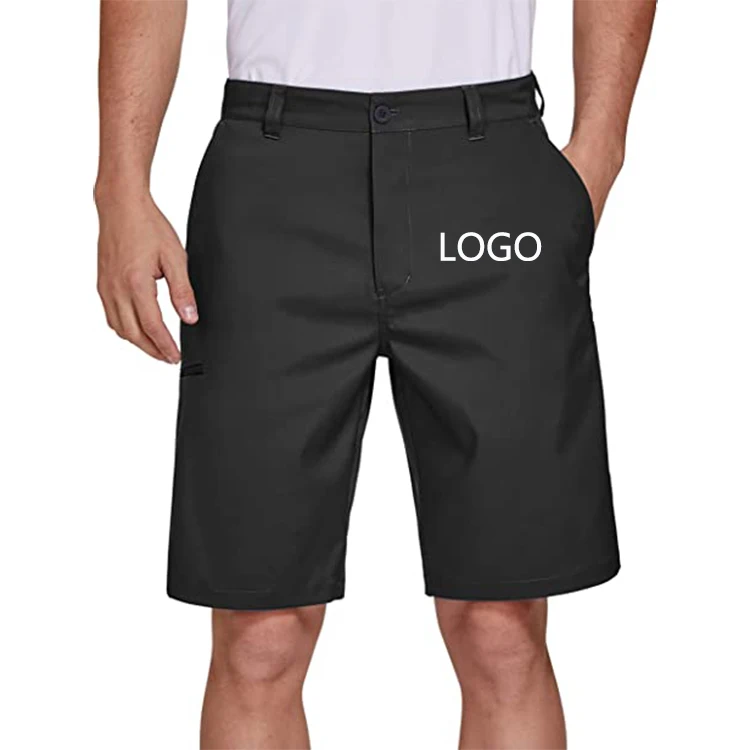 Wholesale Customization Men's Golf Hybrid Dress Shorts Casual Chino Stretch Flat Front Lightweight Quick Dry With Pockets gallery 8