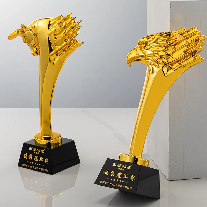 Factory wholesale custom new Crystal Annual Trophy supplier