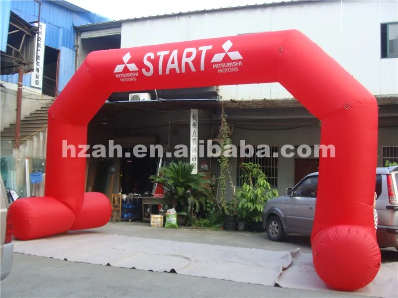 Inflatables Racing Arch Start Finish Line for Outdoor Sport Advertising ...