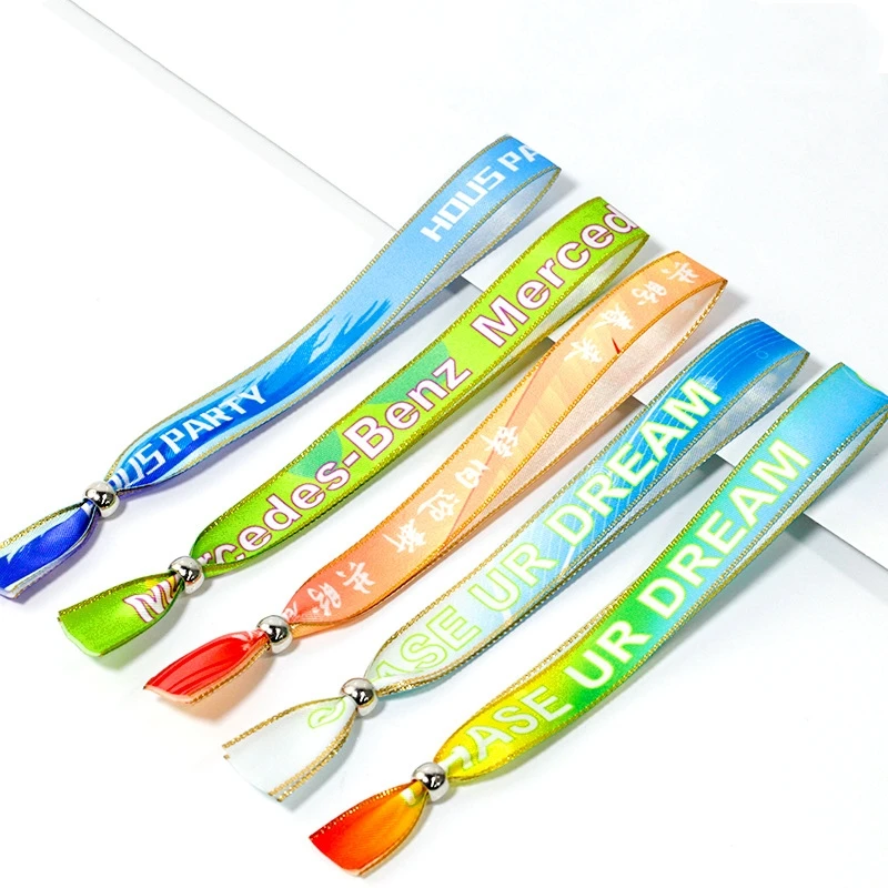 Высококачественные браслеты из атласной ткани