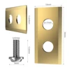 Double Trou - Titane