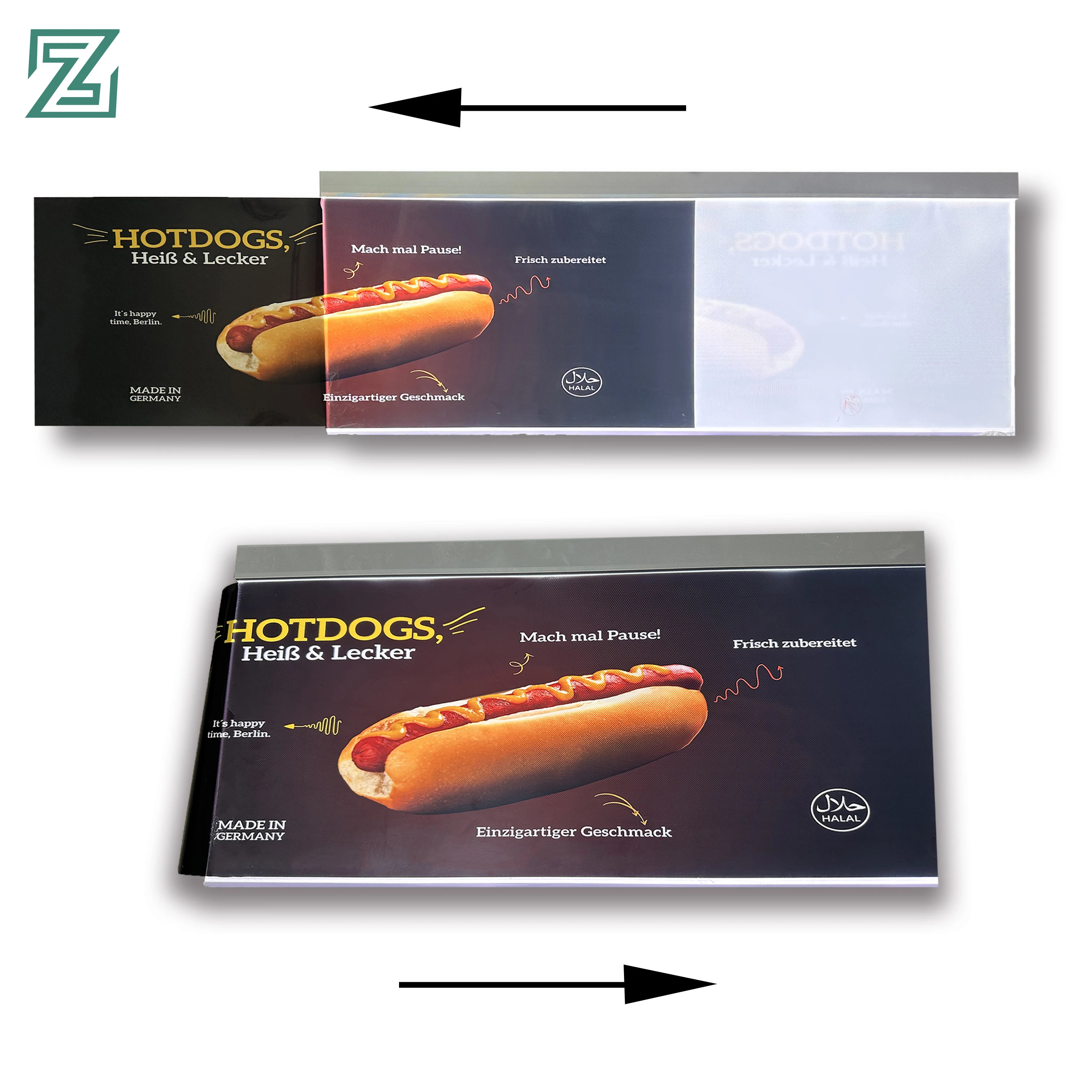 Оконный дисплей A0/A1/A2/A3/A4