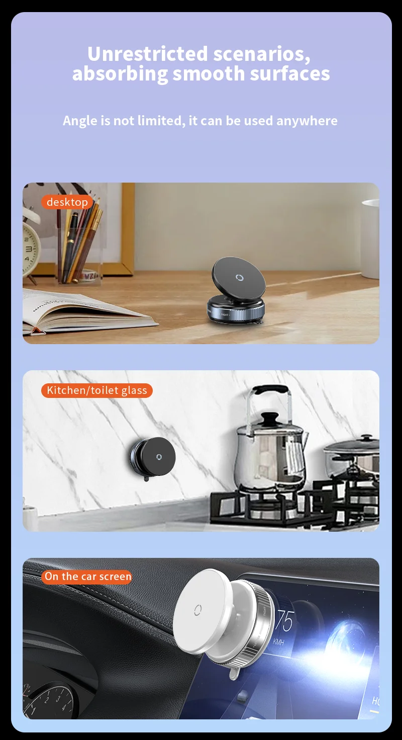 Mount Car Accessory 2025 New Arrivals Trending Car Accessories Flexible 360 Degree Strong ...