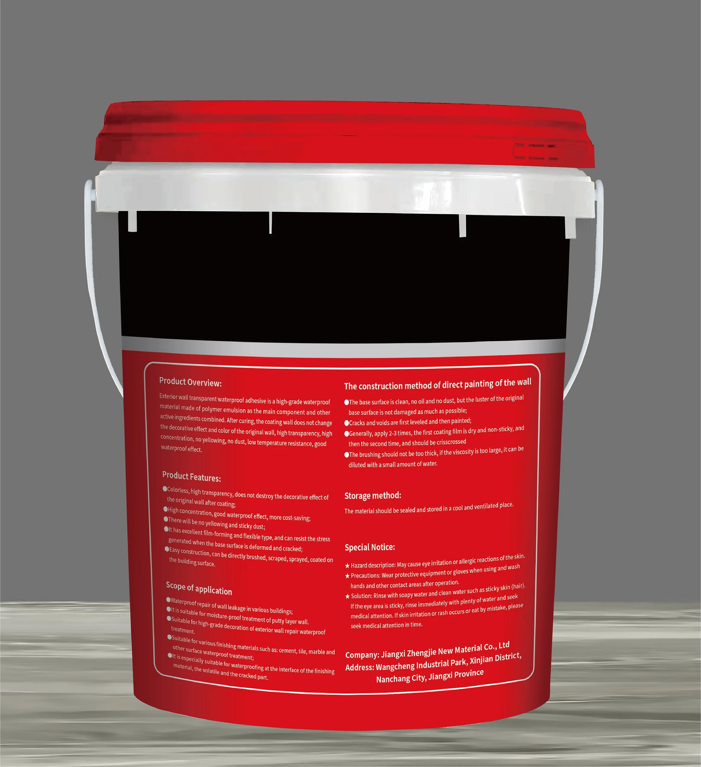 Waterproof Transparent Glue Exterior Walls Waterproofing Materials ...