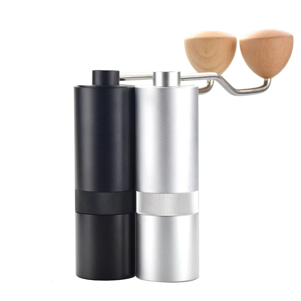 Titanium Black Silver Portable Coffee 