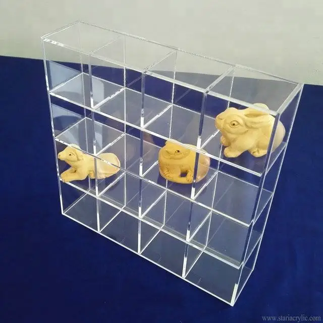 Retail Toy Racks Transparent Hand Toy Display Rack Office Studio Acrylic Custom ...