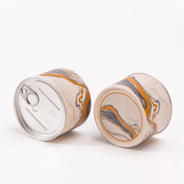 Wholesale 2-piece Can Tuna Fish Sardines Meat Packing Self-Sealing Metal Tin Can for Food Canning