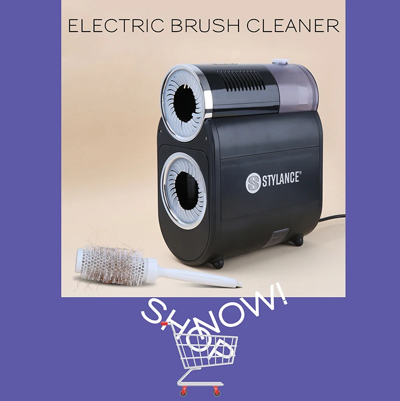 Stylance Electric Hair Round Brush Cleaner Machine - 1200w Power