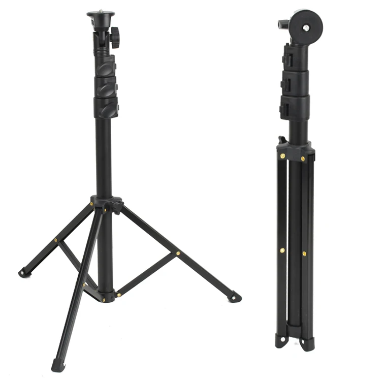 160CM 53in Retractable Aluminum Tripod with Wireless Remote and Phone Clip for TikTok Live,tripod Stand for Phone,video Camera