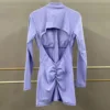 pantalones cortos-púrpura
