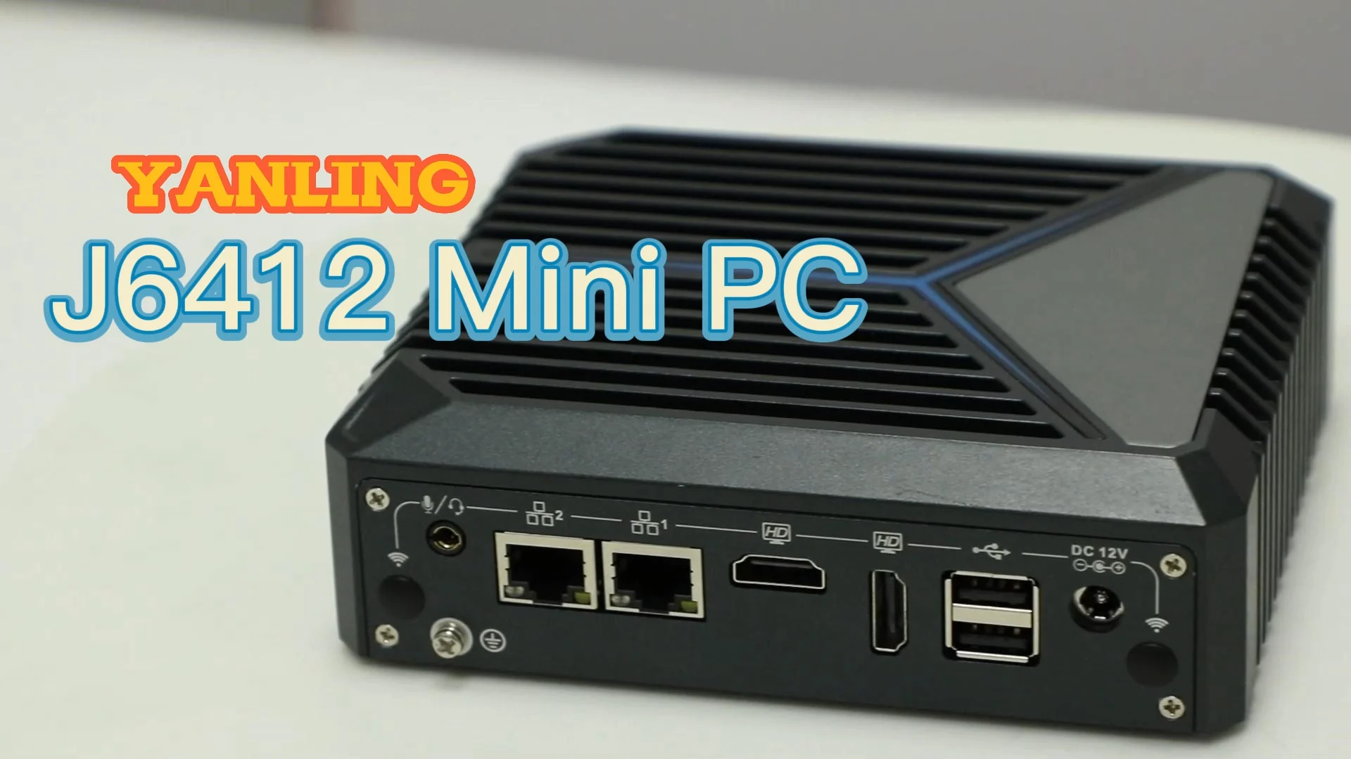 Thin Client Mini Pc J6412 Mini Desktop Computer Linux Station With