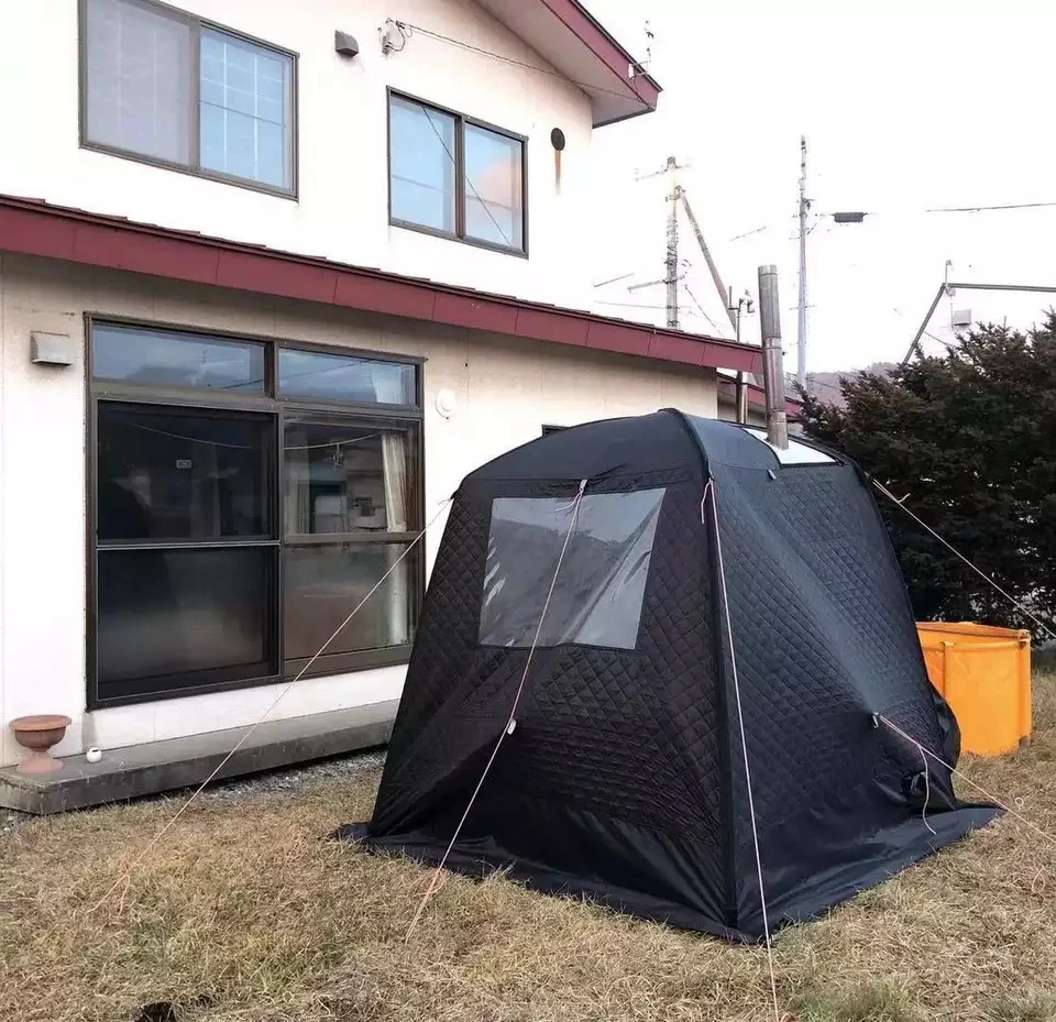 Exclusive Outdoor Spa Portable Stove Jack Products Steam Sauna Tent