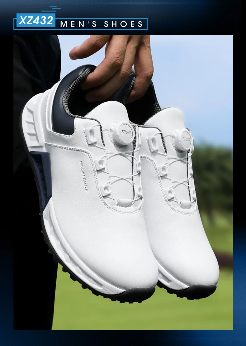 PGM XZ432 Men's Waterproof Golf Shoes Anti-Slip Comfort Soft Sole
