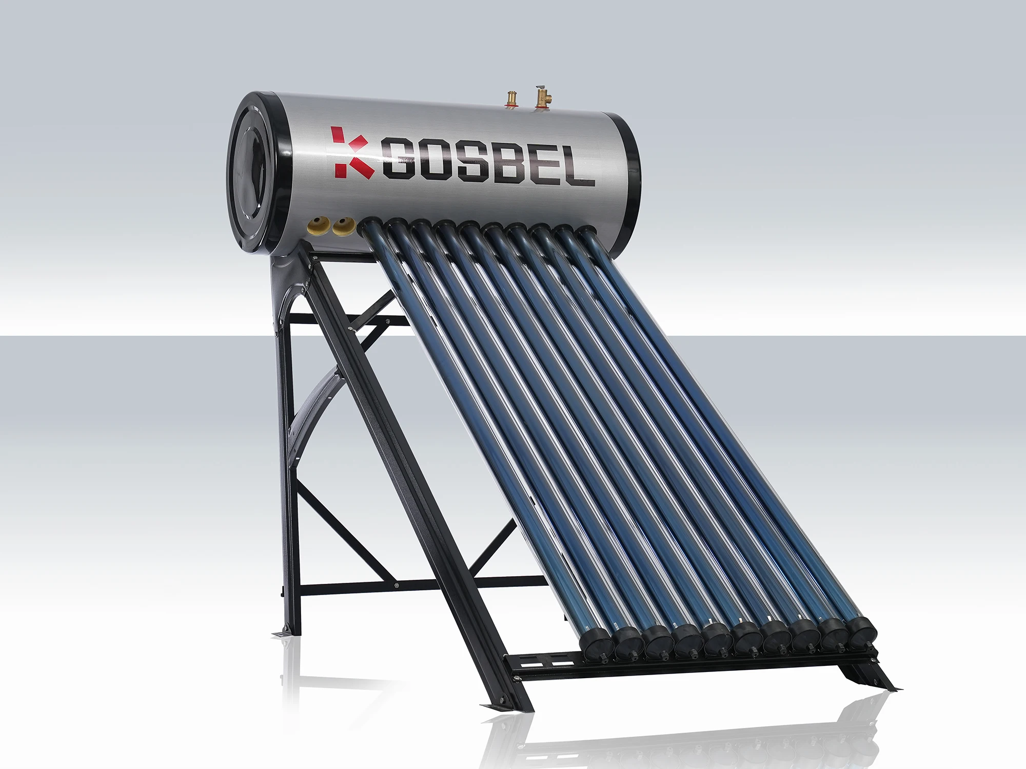 Gosbel 200l Evacuated Solar Collector Tubes Solar Water Heaters High Pressurized Buy Evacuated