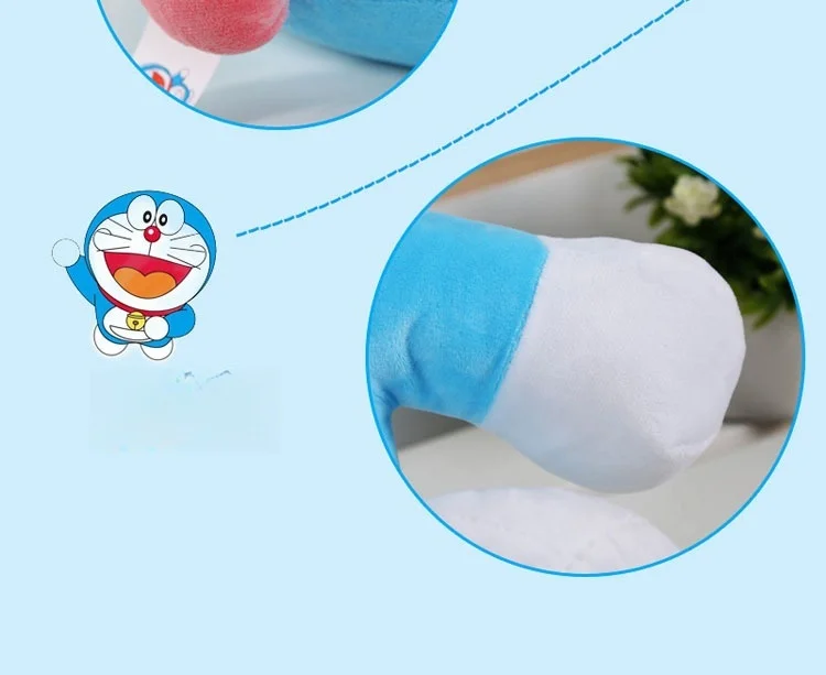High Quality Multi Style Doraemon Comfortable Plush Toys Creative Doll Gifts for Girls Pillows Children's Sleeping Dolls