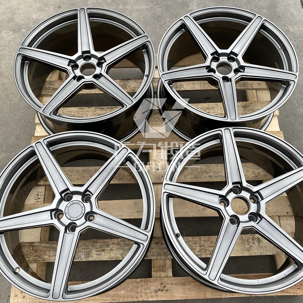 GVICHN one piece matte finish forged wheels 16 - 26 inch aluminum alloy rims 5x112 5x114.3 5x120 monoblock wheel hub