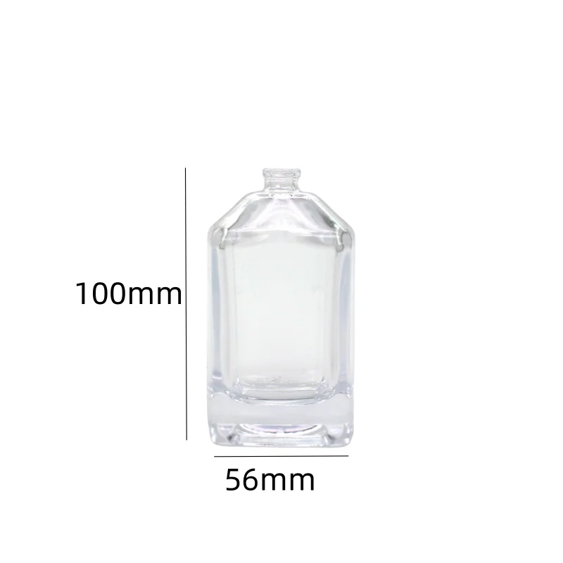 Recycled Camel Frosted Slant-shouldered Qatar Halloween Snap Triangle-perfume-bottle Malaysia Next Piston  100ml Perfume Bottle