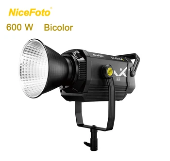 NiceFoto L V-6000A Professional Bicolor 600 Watt LED Studio Photographic Lighting Video Film COB Spot Continuous Light detail image