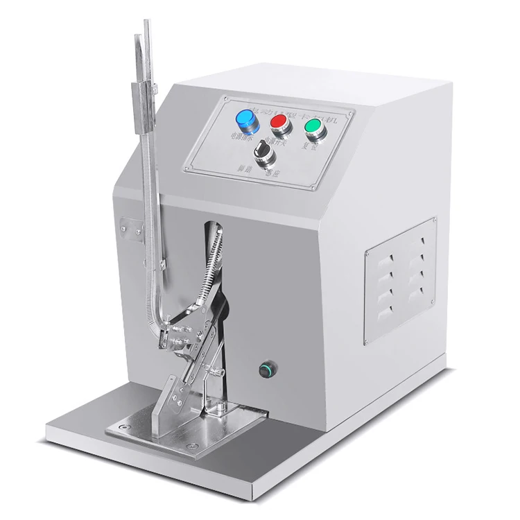 U-Shape Button Ham Sealing Manual Electric Sausage Casing Clipper Clipping Machine Tying Aluminum Clips