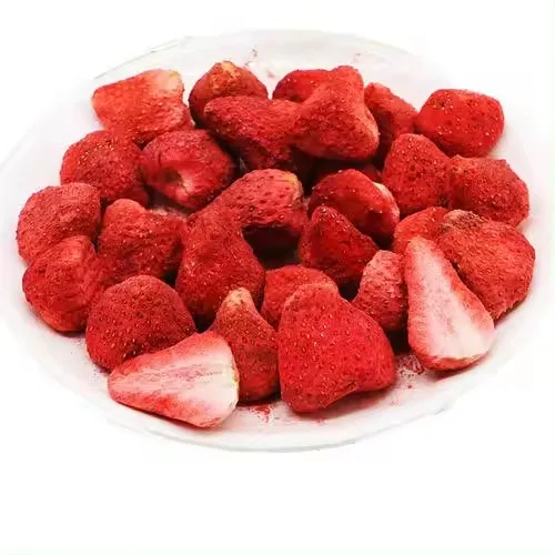 Wholesale Price Freeze Dried Strawberry FD Fruit in Whole Sliced Diced Freeze Dried Strawberry
