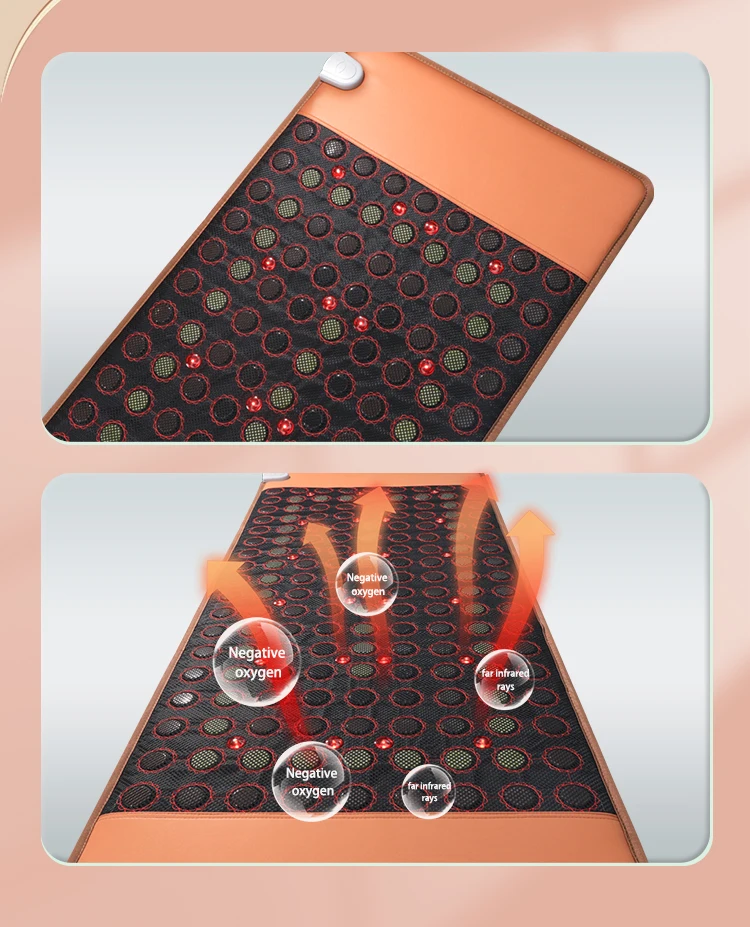 Wholesale Jade Mat Far Infrared Heating Mat Tourmaline Heat Therapy