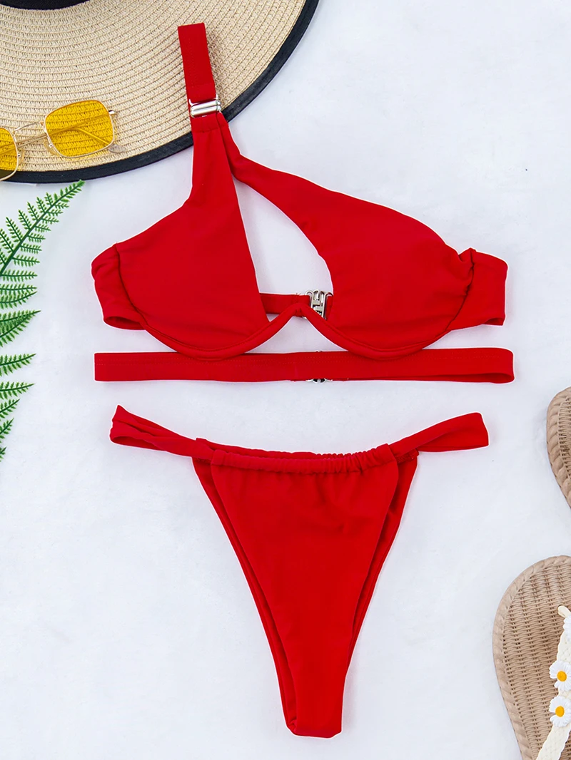 Shop Our Sexy Thong Bikini 2021 - One Shoulder, Low Waist