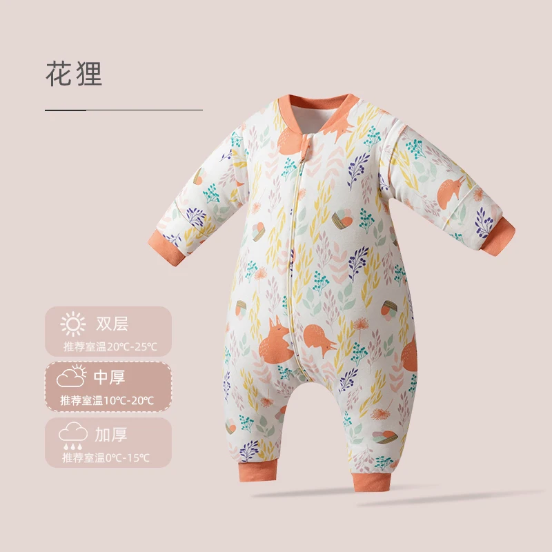 Комфортные теплые Регулируемые мягкие 4 тог 100% из органического хлопка, зимние спальные мешки для коляски новорожденных